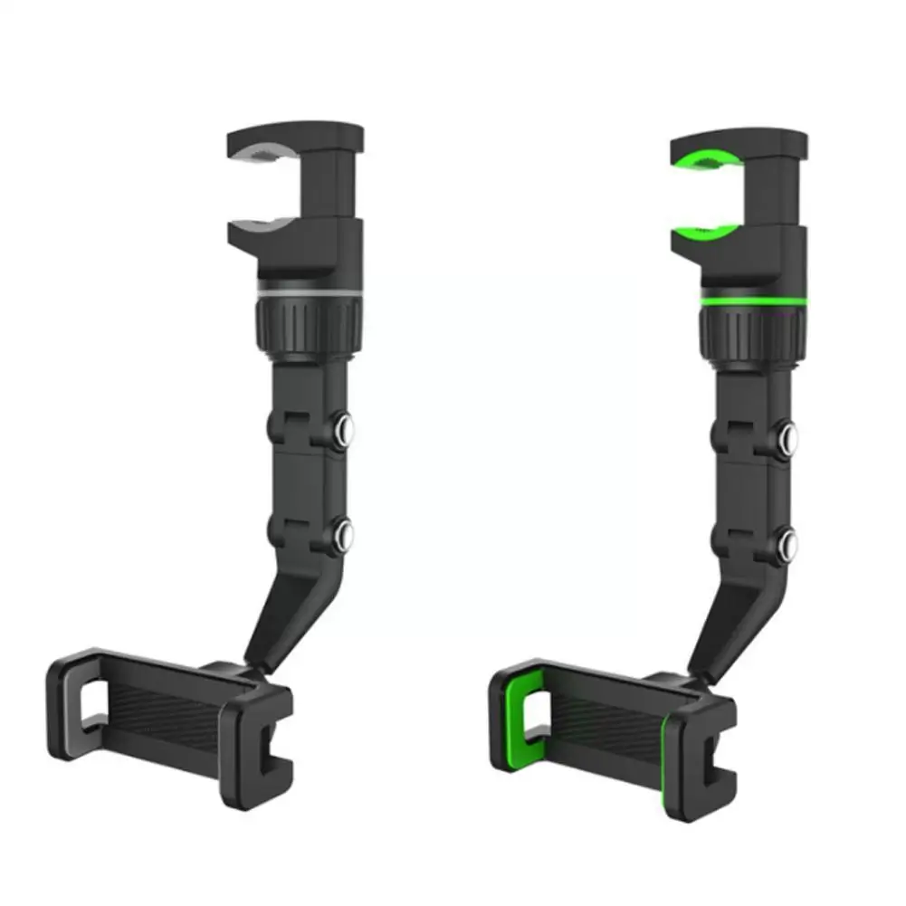 

Portable Mobile Phone Holder Multifunction Rearview Phone Rearview Phone Mirror Holder Mount Holder Holder Mirror Seat Car P4C5