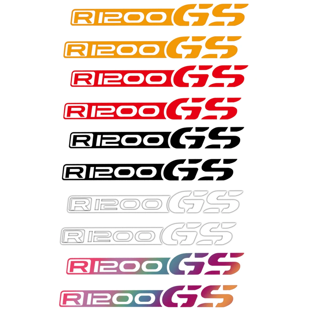

Motorcycle Reflective Stickers Logo Wheels Fairing Helmet Decals for BMW R1200GS R1200 GS R 1200 GS