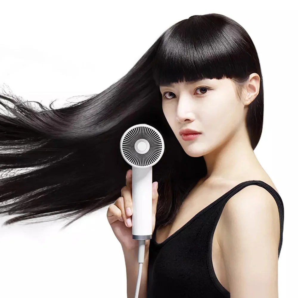 

Zhibai Anion Hair Dryer Mini Portable 1800W Strong Wind Quick-Drying Light Mi Blow Dryer Hair Tools For Travel Home Hotel Use