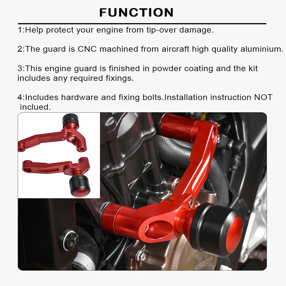 Рамка Ползунки крышка статора двигателя защита краш накладка чехол cb650r для Honda CB