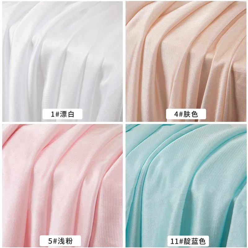 

Soft And Thin Stretch Knit Lining Fabric For Dress Skirt Lining By the meter