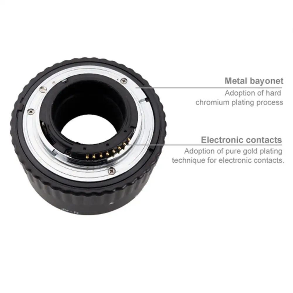 Набор удлинительных трубок для макросъемки с автофокусом металлическое