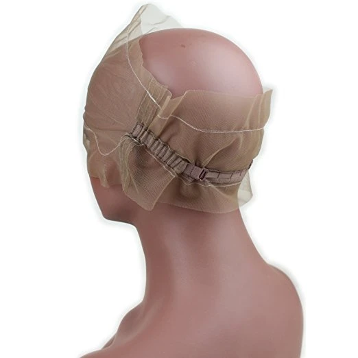 360 кружевная шапочка для парика Швейцарская и французская сетка волос с