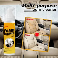 multi purpose foam cleaner spray car interior cleaner anti aging protection car interior home cleaning foam spray lemon scented