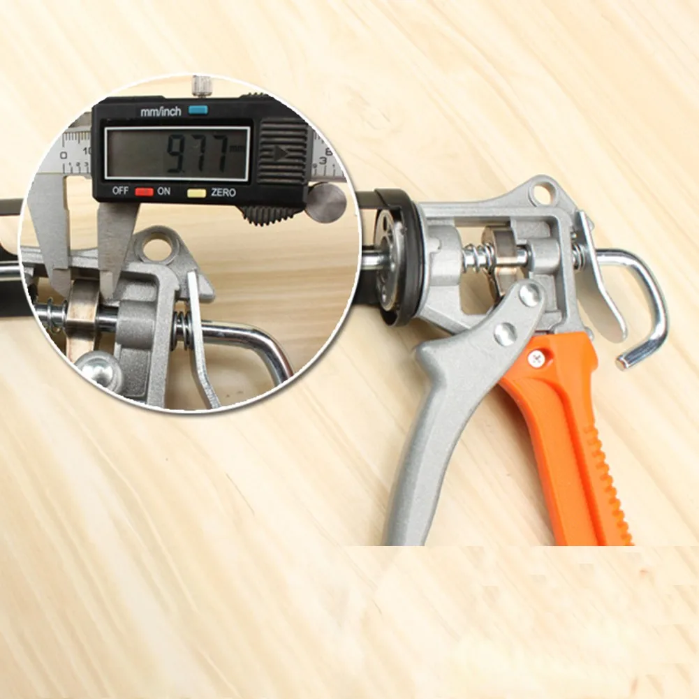 

Heavy Duty Sealing Tool Manual Mastic Revolving Silicone Trigger A3 Steel