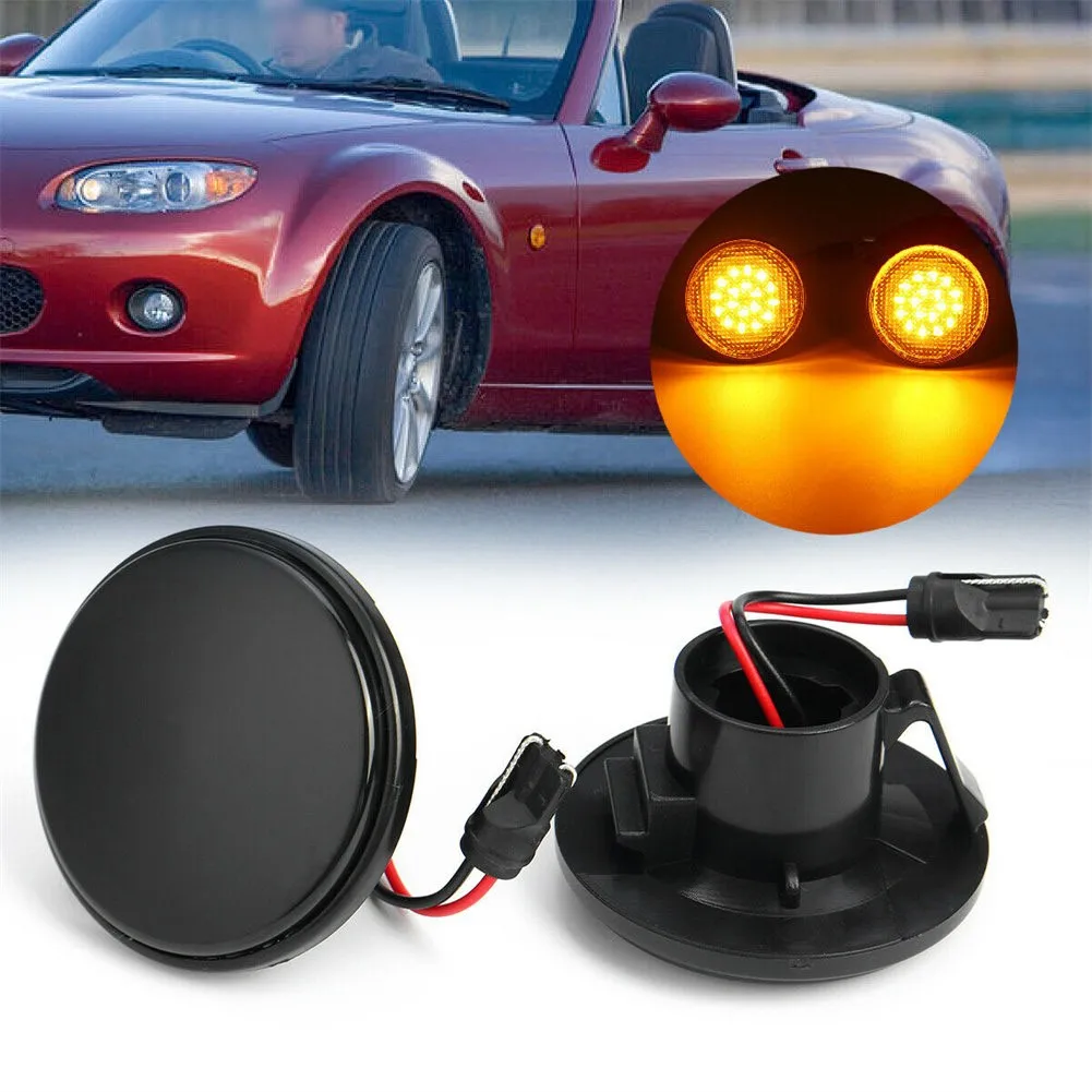 

Lamp Side Repeater Indicators Light Left&Right 1 Pair 12V DC 18 LED 2x