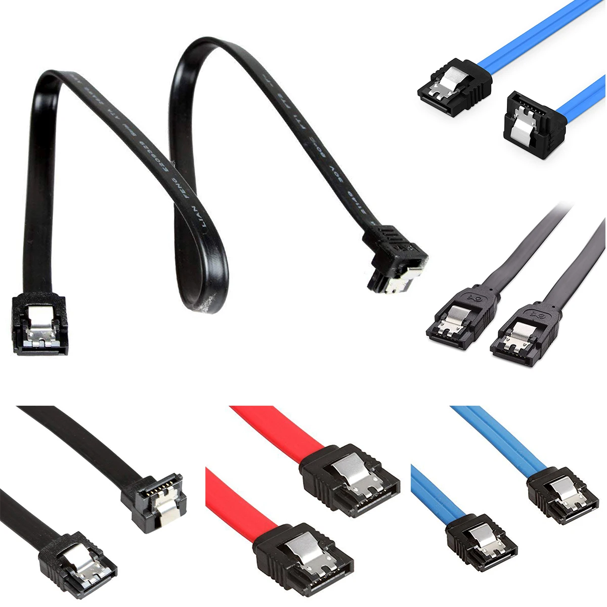 

SATA 3.0 III SATA3 6Gb/s Data Cable Wire 20Inch 50cm for HDD Hard Drive SSD SATA SATA SATA SATA