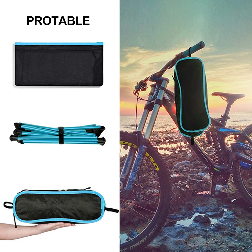 HooRu пляжный походный стул со спинкой складной для рыбалки кресло отдыха легкий