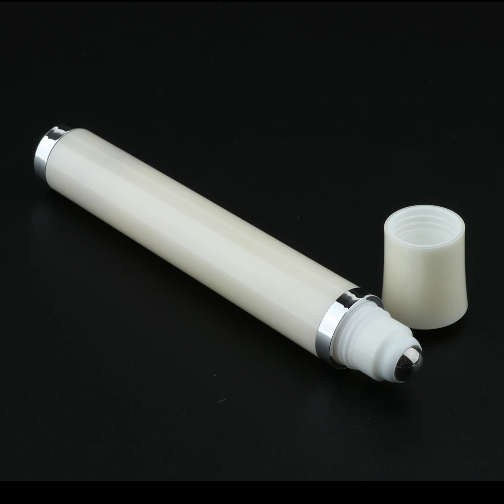 Роликовые бутылочки с шариками вибрирующий массажер для кожи вокруг глаз против