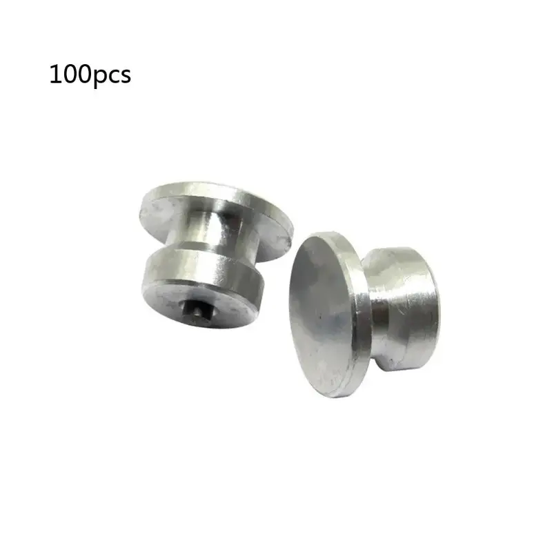 

100Pcs 8mm/0.31" Winter Car Wheel Tire Stud Screws Anti-Slip Snow Chain Bolts