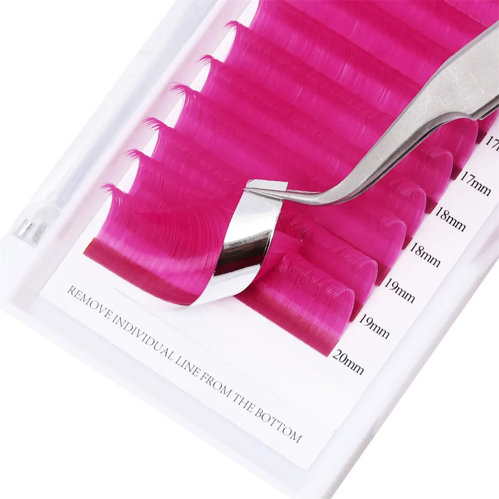 Description Picture 4 of itemPink Easy Fanning False Eyelash Extension for Lash Building Auto-blooming DIY 2D/3D/4D/6D... Voluming Lash Extension Supplies
