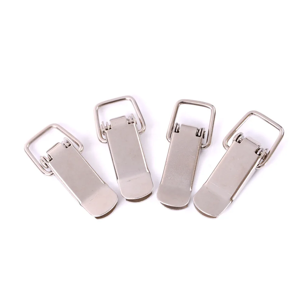 

4pcs Iron Hasp Sliding Door Window J105 Cabinet Boxes Spring Loaded Latch Wholesale