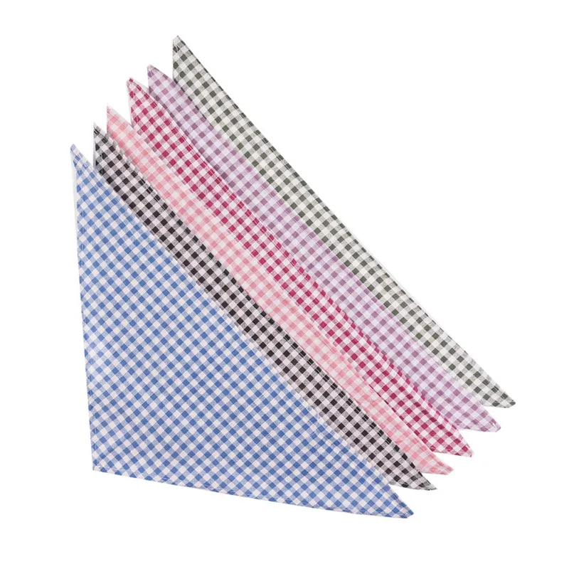 Бандана для домашних животных клетчатая однотонная моющаяся бандана собак шарф