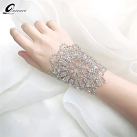 rhinestone bracelet fashion bridal bracelets wedding hair accessories crystal hand chain bangles hair accessories arm chains