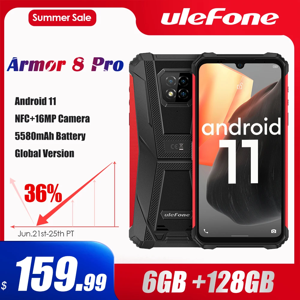 Ulefone Armor 8 Pro - Full phone specifications