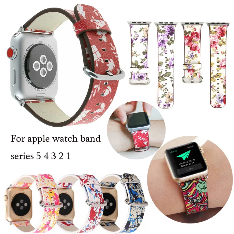 

Ремешок из натуральной кожи для apple watch band 42 мм 38 мм, браслет для iwatch 44 мм 40 мм 5/4/3/2/1, аксессуары для браслетов
