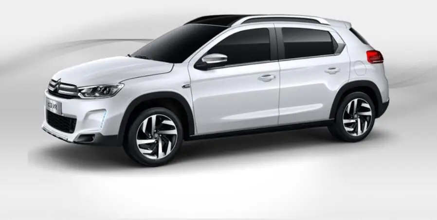 Белый ABS краска автомобиля заднее крыло багажника выступ Спойлеры подходит для Citroen C3-XR - Цвет: Белый