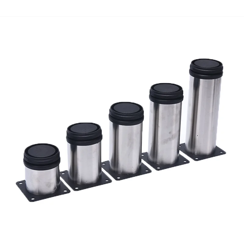 

Metal Furniture Adjustable Cabinet Legs Stainless Steel Sofa