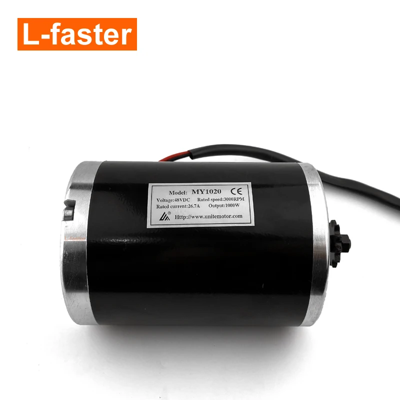 36V48V 1000W высокоскоростной двигатель электрическая щетка для транспортного