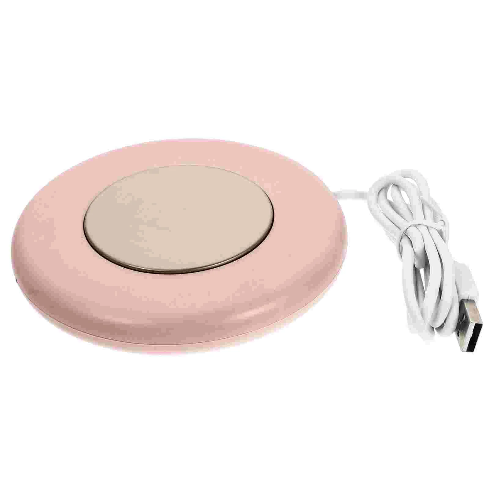

1 set of Mug Warmer USB Charging Coaster Constant Temperature 55℃ Cup Warmer