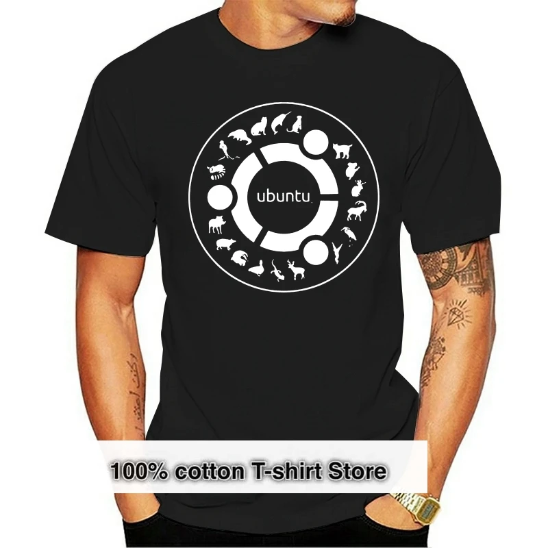 

2018 New Mens T Shirts Linux Ubuntu T Shirt (Medium) 100% Cotton Brand New T Shirts 011315