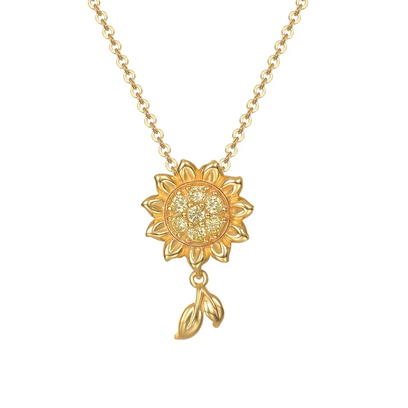 

Цепочка до ключицы из серебра 925 пробы с инкрустацией бриллиантами