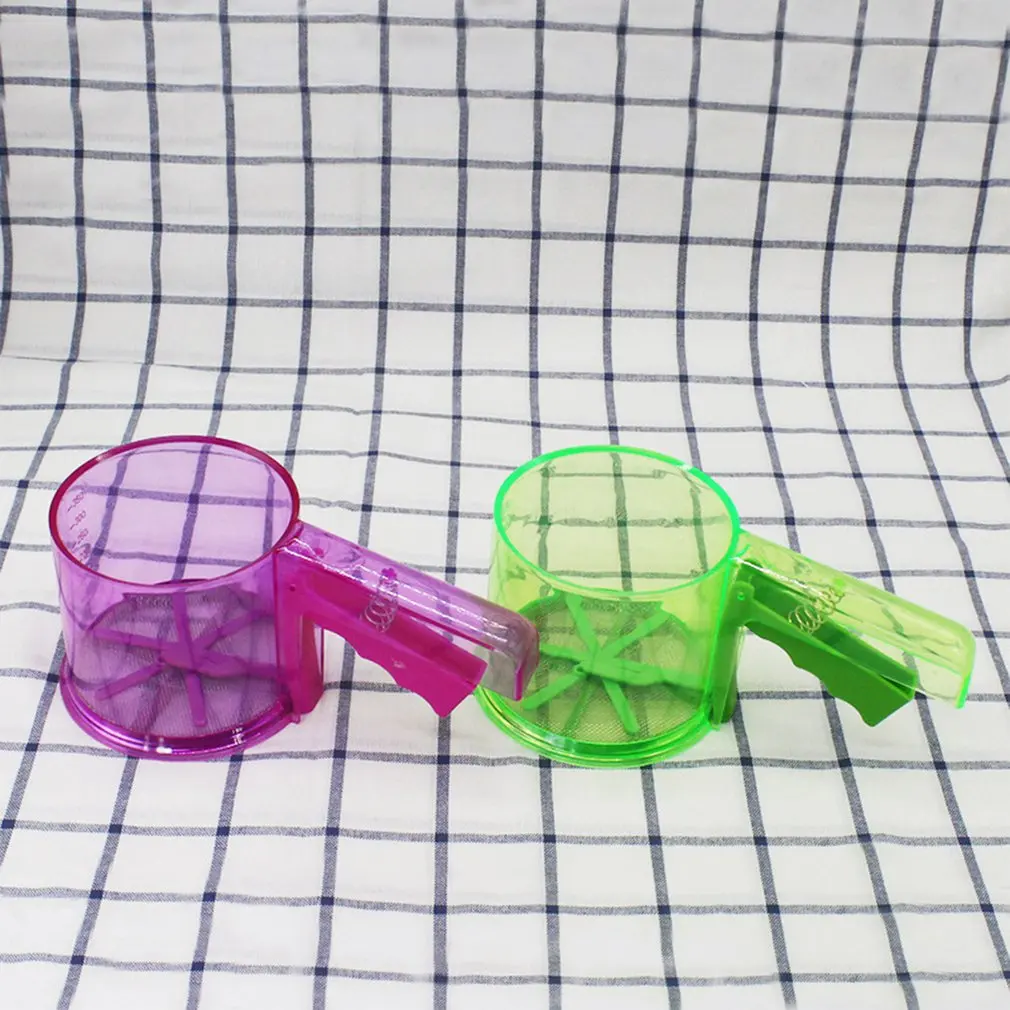 Однослойное сито для муки сахарной пудры ручной подстаканник фильтр тонкой