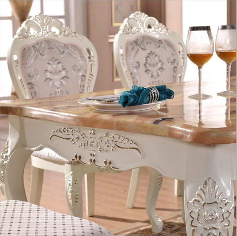 Стол в современном стиле 100% роскошный обеденный стол из массива дерева