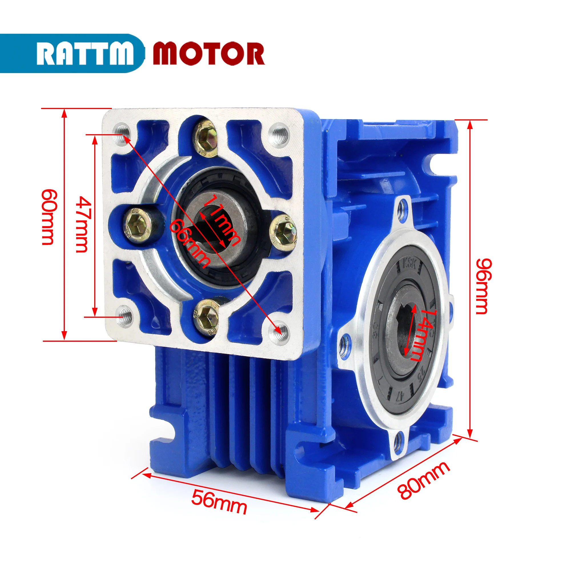

NMRV030 reducer worm gear high torque gearbox