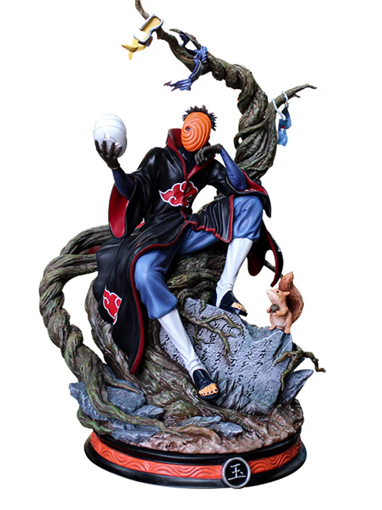

Naruto Japan Shippuden Anime Uchiha Obito Character Action Figure Hooligan Gaara Doll Vinyl Movable Pvc Model Gift Toys