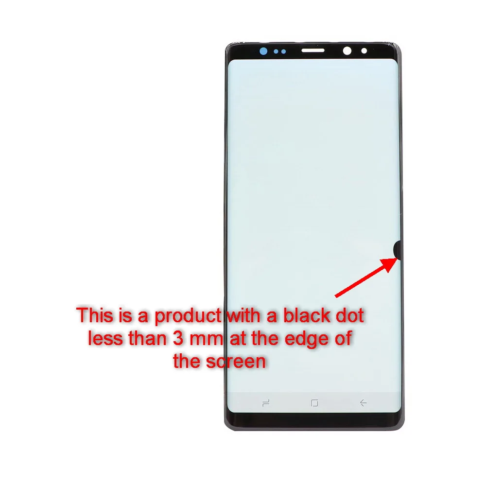 6," супер AMOLED для SAMSUNG Galaxy NOTE8 lcd N950 N950F дисплей сенсорный экран запасные части с черными пятнами