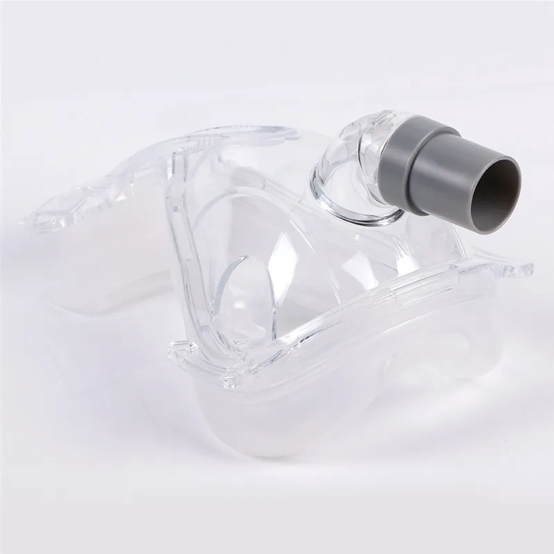 FM1 маска для лица CPAP Авто CPAP BiPAP маска с бесплатным головным убором Белый s m l для сна апноэ OSAS храп людей