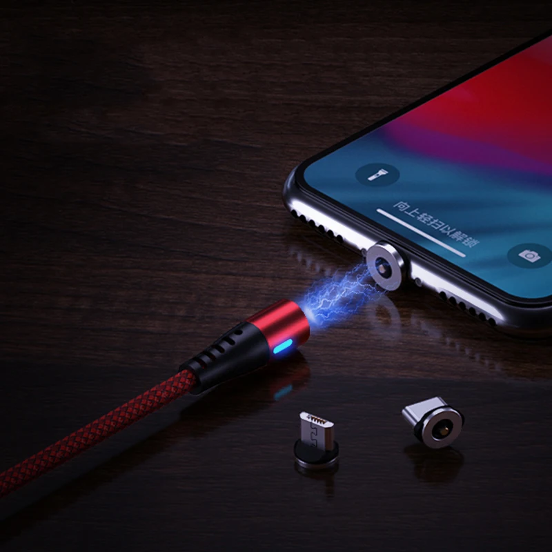 

Magnetic Cable Micro USB Fast Charging Cable For iPhone Xiaomi Samsung Mobile Phone Magnetic Charge Type C Cable Data Wire Cord