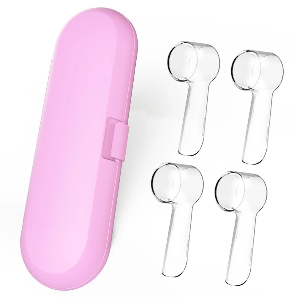 Электрический Зубная щётка для путешествий Чехол Oral B es с 4 шт. головные уборы