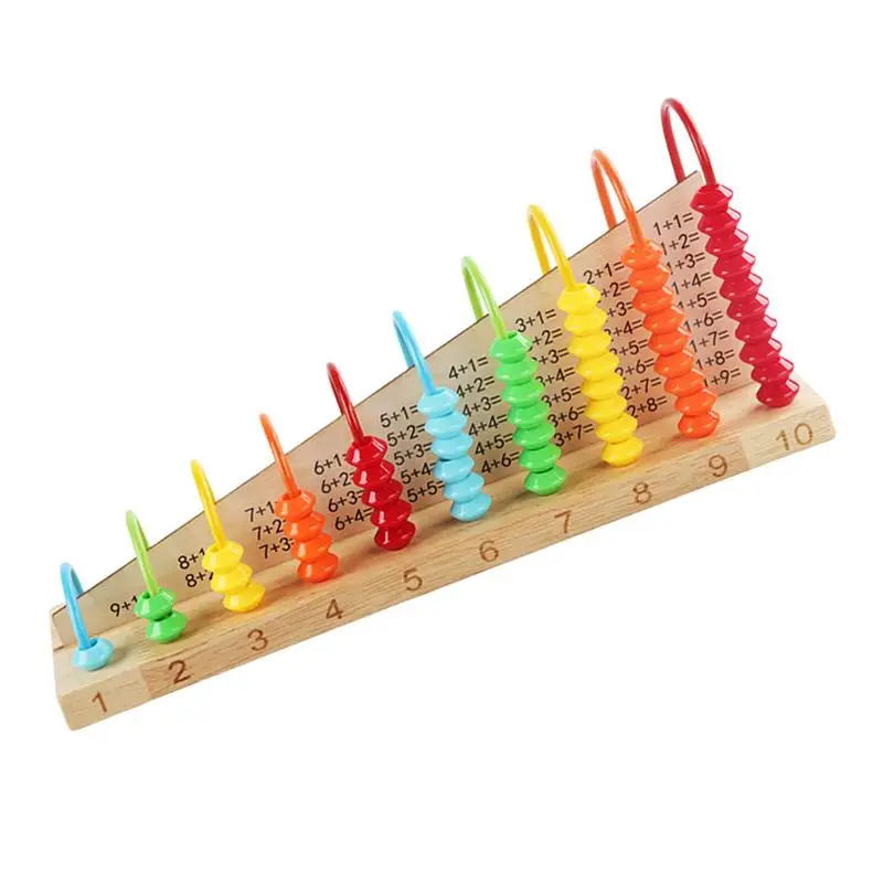 1pc Wooden Abacus Math Learning Kids Educational Children Math Tool