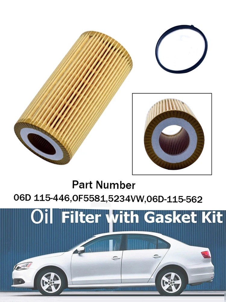 Масляный фильтр FLYPIG для Audi A1 / A3 A4 A6L Q3 TT 2 0 5 SEAT ALTEA EXEO LEON OCTAVIA VW GOLF JETTA 06D115562 |