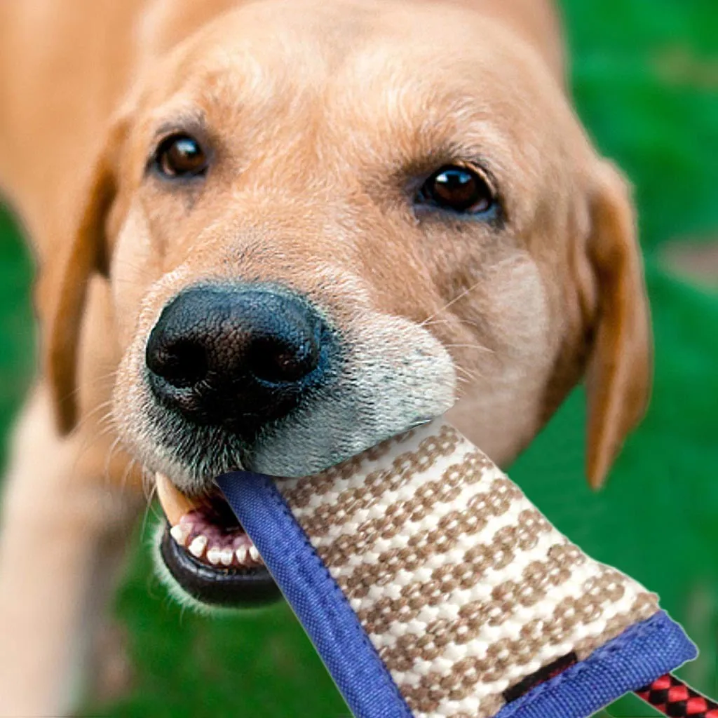 Игрушка Буксир для собак джутовая игрушка буксир с двумя ручками взрослых щенков