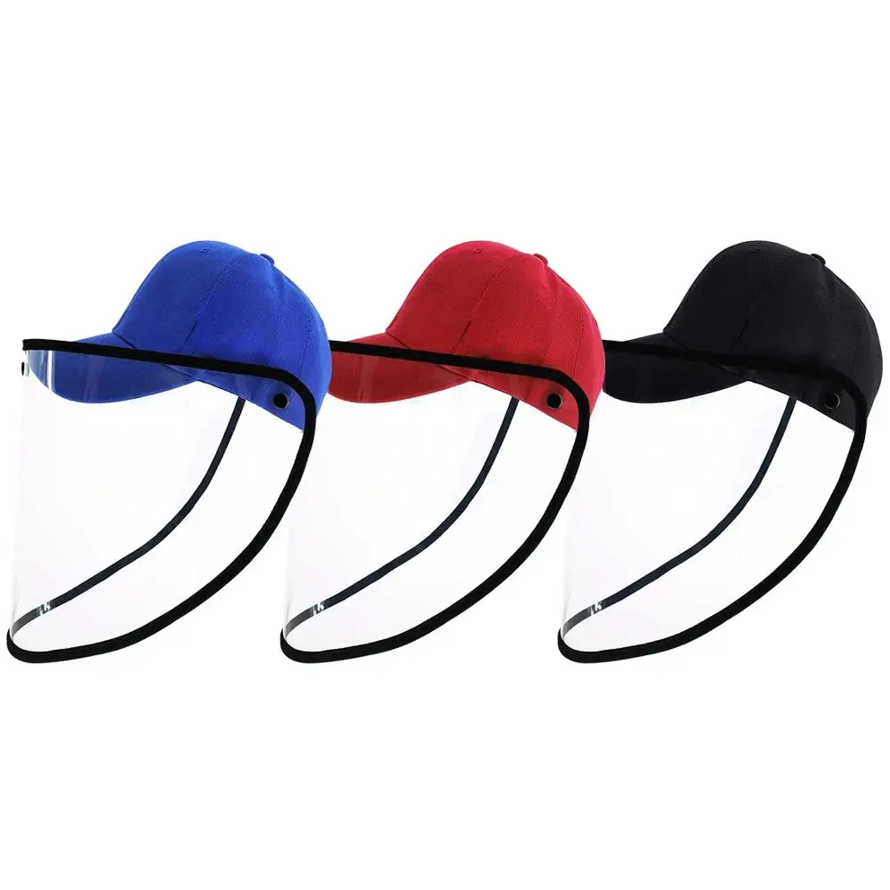 Anti-Saliva Splash Anti-Spitting Anti-Fog Anti-Oil Protective Baseball Cap Mask Removable | Безопасность и защита