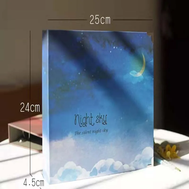 

Multifunctional Movie Ticket Postcard Writing Collection Book Net Celebrity Centerfold Abum Fresh Look Enshrinement Fashion