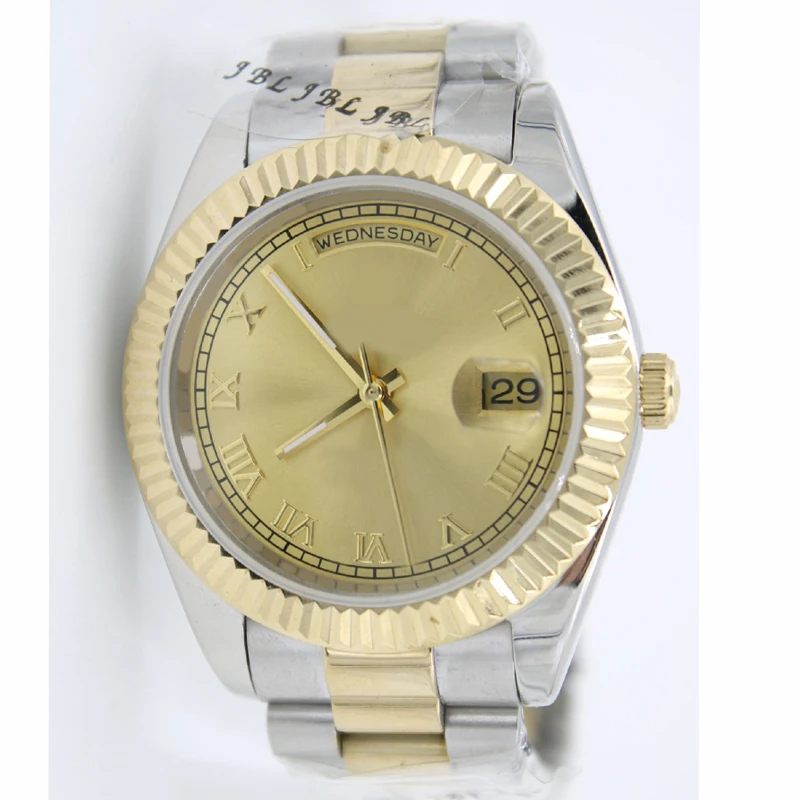 Хорошее качество Для мужчин спортивные часы из золота 18 карат DAYDATE серии 40 мм с