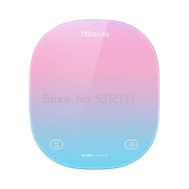 

Умные кухонные весы Yolanda, 5 кг, бытовые цифровые кухонные весы, Bluetooth, измерительные весы для диетических продуктов, для выпечки, приготовлени...