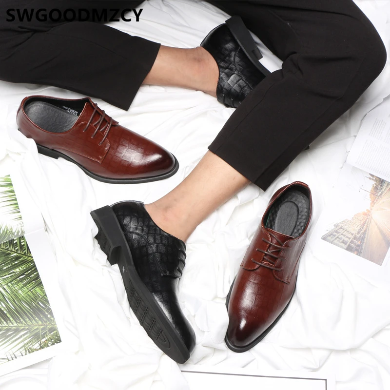 

Business Shoes Men Oxford Leather Classic Shoes Men Italian Shoes For Men Fashion Sapato Social Masculino Sepatu Formal Pria