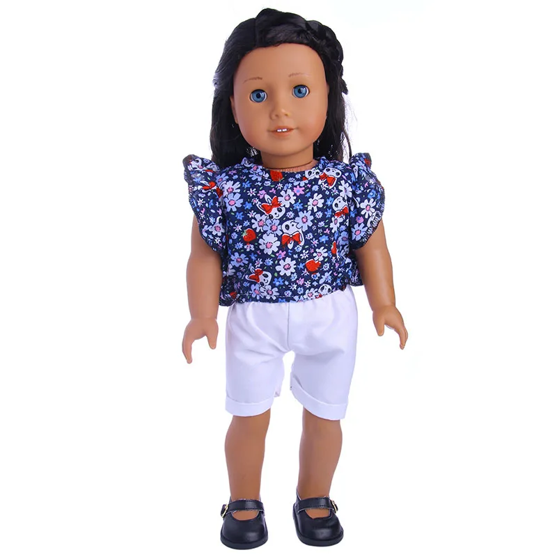 Аксессуары для одежды американских кукол повседневный спортивный костюм