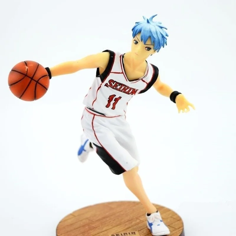 

Аниме экшн-фигурка 7 дюймов, баскетбольная игрушка Kuroko, Seirin 11 Tetsuya Баскетбол куроко, баскетбольный клуб, модель из ПВХ, детская Коллекционная ...