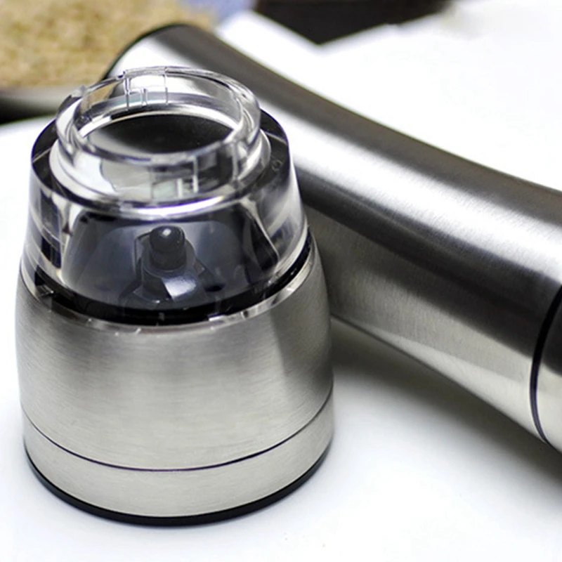 

Manual Salt and Pepper Grinder Spice with Coarseness Adjustable Ceramic Rotor Mill Grinders Suitable