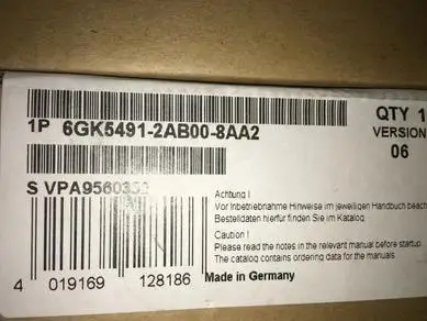

New and Orginal 6GK5491-2AB00-8AA2 Media Module