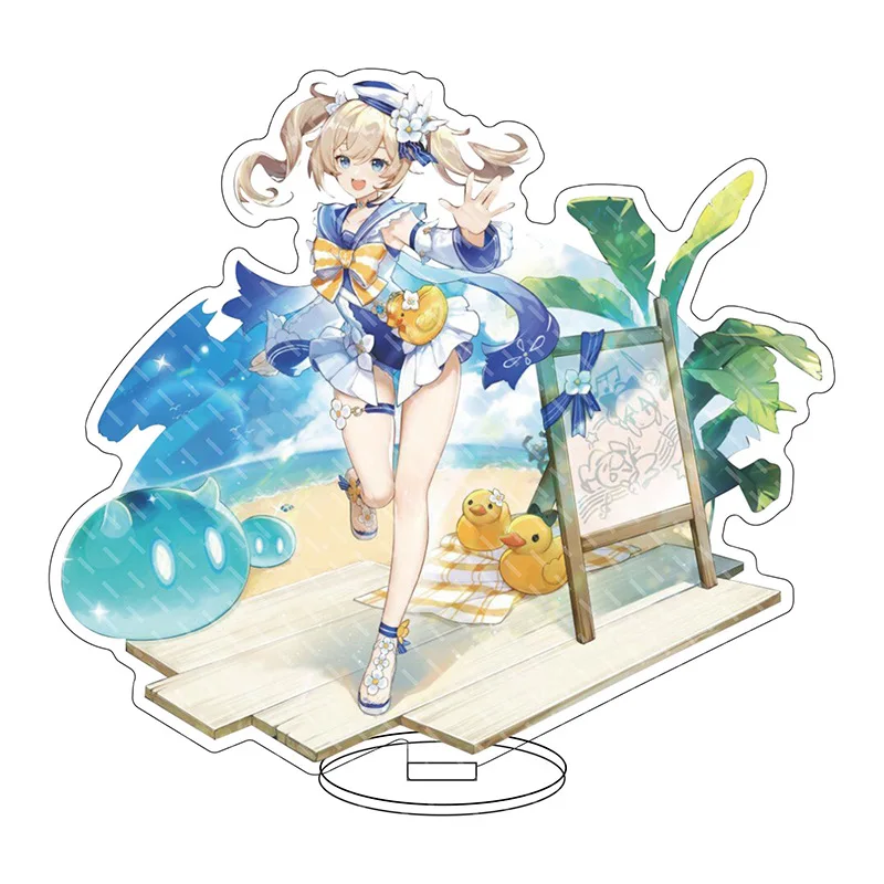 Хит продаж аниме Genshin Impact новая стильная акриловая фигурка Raiden Shogun Angonomiya Kokomi