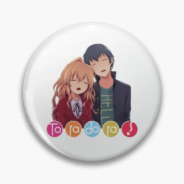 

Настраиваемая мягкая Металлическая Булавка Toradora, значок для подарка, одежды, забавное украшение, мультяшный воротник, креативная Женская м...