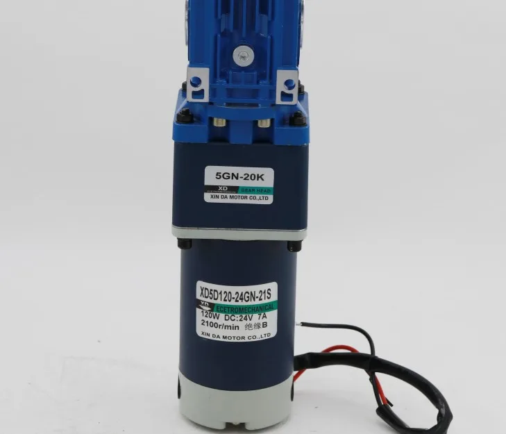 0 1 ОБ/мин до 5 об/мин RV40 DC червь Шестерни редуктор мотора 120W 12v 24v Ver 2 ступенчатый