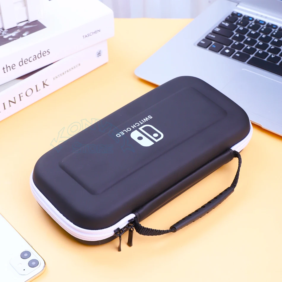 Жесткий чехол для Nintendo Switch OLED дорожная сумка хранения Кристальный корпус